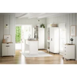 36" Vario 2 Door Wide Storage Cabinet White - Room & Joy -HOMES: Inside + Out Store GUEST ba09a549 5d33 48f0 a8fc 0a2dd08fb8d3