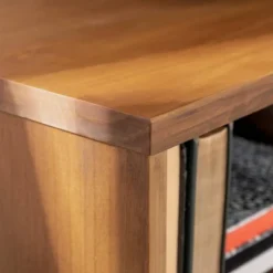 Cara Mid-Century Modern 3 Drawer TV Stand For TVs Up To 65" - Saracina Home 28 Cara Mid-Century Modern 3 Drawer TV Stand For TVs Up To 65" - Saracina Home -HOMES: Inside + Out Store GUEST c0771c8f 1199 4b9d aa3f 8f005f897cbe