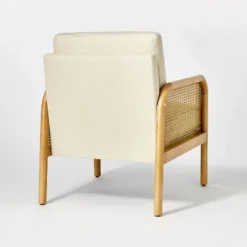 Cane Accent Chair Cream - Threshold™ Designed With Studio McGee -HOMES: Inside + Out Store GUEST c3b7aa99 ef8b 4f9c b559 bc3c05b28bb3