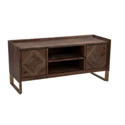 Glacerad Reclaimed Wood Media Console For TVs Upto 50" Brown - Aiden Lane -HOMES: Inside + Out Store GUEST c5ca11b1 d694 4204 b4c7 035d6a35a4c8
