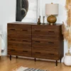 Higgins Modern Horizontal 6 Drawer Dresser - Saracina Home -HOMES: Inside + Out Store GUEST c9478b2d 6afe 41c5 85ba 2195176639d7