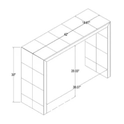 Ogden Burled Wood Console Table - Threshold™ Designed With Studio McGee 15 Ogden Burled Wood Console Table - Threshold™ Designed With Studio McGee -HOMES: Inside + Out Store GUEST c9d87896 2f67 4a2a 9ba3 39f9f44679da