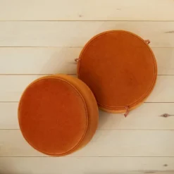 Olivia Round Pouf Rust - Opalhouse™ Designed With Jungalow™ -HOMES: Inside + Out Store GUEST c9dd8b4f 6724 4b6d b4cd 58d229a78600