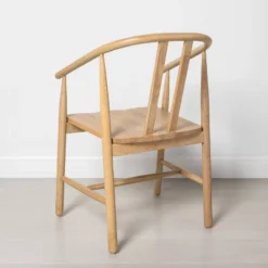 Sculpted Wood Dining Chair - Hearth & Hand™ With Magnolia -HOMES: Inside + Out Store GUEST d0a5df2b ee0f 4307 8761 1f3ecd2c7740