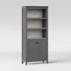 72" Carson 5 Shelf Bookcase With Doors - Threshold -HOMES: Inside + Out Store GUEST d1890ff8 2709 477a 83f4 d2f055696093