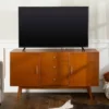 Mid-Century Modern Wood Console TV Stand For TVs Up To 65" - Saracina Home -HOMES: Inside + Out Store GUEST d20b6c61 3edf 4d77 a2c2 4a6633b52875
