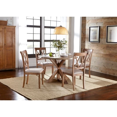 5pc Roma Dining Set Driftwood - Buylateral 3 5pc Roma Dining Set Driftwood - Buylateral