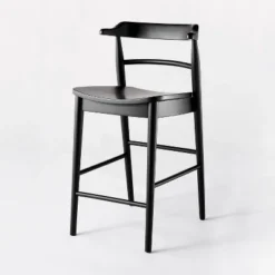 Kaysville Curved Back Wood Counter Height Barstool - Threshold™ Designed With Studio McGee -HOMES: Inside + Out Store GUEST d21e6bf0 f7dc 462d b6fb 696cfe37d8fe