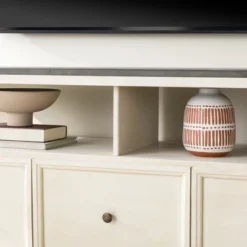 Farmhouse 3 Drawer Wood TV Stand For TVs Up To 65" - Saracina Home 29 Farmhouse 3 Drawer Wood TV Stand For TVs Up To 65" - Saracina Home -HOMES: Inside + Out Store GUEST d2a8912d 02cb 44ea b702 70dc6cc40fcc