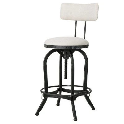 Stirling Adjustable Barstool - Christopher Knight Home 6 Stirling Adjustable Barstool - Christopher Knight Home - Image 4