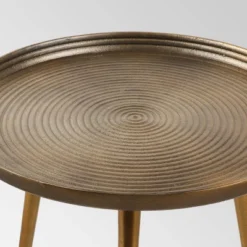 Everts Modern Accent Table Brass - Christopher Knight Home -HOMES: Inside + Out Store GUEST d888064e b953 4580 8f94 2d5198824134