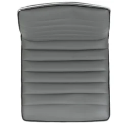 Emma And Oliver Low Back Designer Armless Ribbed Swivel Task Office Chair -HOMES: Inside + Out Store GUEST da83fed5 bf5f 4dd2 bfe7 dd2794da3f9f