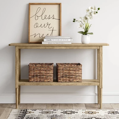 Gretna Narrow Console Table Natural - Threshold™ 4 Gretna Narrow Console Table Natural - Threshold™ - Image 2