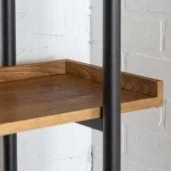 68" 5 Tray Shelf Urban Pipe X Back Bookshelf - Saracina Home 15 68" 5 Tray Shelf Urban Pipe X Back Bookshelf - Saracina Home -HOMES: Inside + Out Store GUEST dc48e521 6f15 4188 bc6b c363538622f2