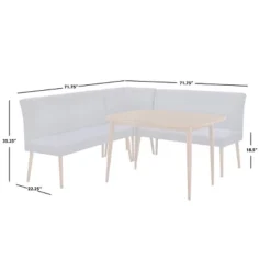 4pc Ripton Nook Dining Set - Buylateral -HOMES: Inside + Out Store GUEST dd70266e f8bc 4662 ba57 780e986a20cf