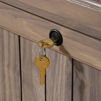 2 Drawer Costa Lateral File Cabinet Walnut - Sauder 6 2 Drawer Costa Lateral File Cabinet Walnut - Sauder - Image 4