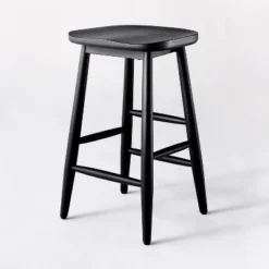 Haddonfield All Wood Backless Counter Height Barstool - Threshold™ Designed With Studio McGee 11 Haddonfield All Wood Backless Counter Height Barstool - Threshold™ Designed With Studio McGee -HOMES: Inside + Out Store GUEST e02d56a8 64c7 4e97 b628 7ee251d5a11d