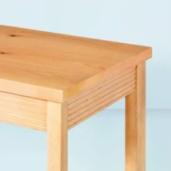 Grooved Wood Writing Desk - Hearth & Hand™ With Magnolia -HOMES: Inside + Out Store GUEST e55bb5f2 5943 491b ac10 f750d4fd398d