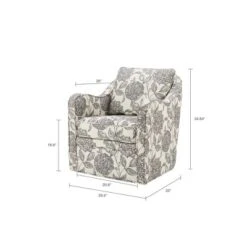 Mitchell Wide Seat Swivel Armchair - Madison Park -HOMES: Inside + Out Store GUEST e5ed9915 3516 412b b1ad 957700ceb0ac