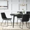 Bowden Faux Leather Dining Chairs - Threshold™ -HOMES: Inside + Out Store GUEST e8cbe315 b8b2 4e1f 9c9a 3b3b2c9e3270