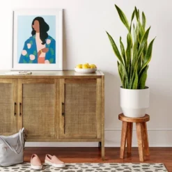 Warwick 3 Door Accent TV Stand For TVs Up To 59" - Threshold™ -HOMES: Inside + Out Store GUEST ea88b6bc 17c7 4281 a8b3 535458dfbba6