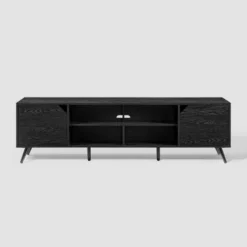 Mid-Century Modern Wide Storage TV Stand For TVs Up To 80" - Saracina Home -HOMES: Inside + Out Store GUEST ebf0168c 07e9 4608 af26 352cb8d1e59b