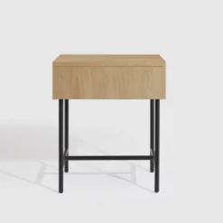 Modern Reeded 1 Drawer Side Table - Saracina Home -HOMES: Inside + Out Store GUEST ed85cd9e 576e 49b1 a9e0 0ff16b1b58c7