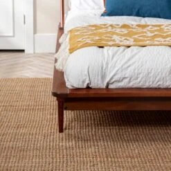 Boho Solid Wood Spindle Platform Bed - Saracina Home 32 Boho Solid Wood Spindle Platform Bed - Saracina Home -HOMES: Inside + Out Store GUEST eddd6fd7 e683 4a43 ab14 7eb5a52e69b7