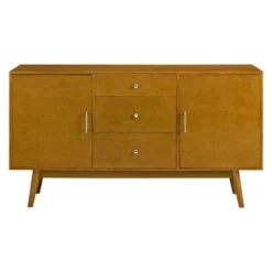 Mid-Century Modern Wood Console TV Stand For TVs Up To 65" - Saracina Home 12 Mid-Century Modern Wood Console TV Stand For TVs Up To 65" - Saracina Home -HOMES: Inside + Out Store GUEST efcc9a14 357a 40da 8671 6d1e9dac7cb1