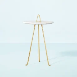 Marble Top Accent Table - Hearth & Hand™ With Magnolia -HOMES: Inside + Out Store GUEST f249a0c8 c4c2 47cf 9f9f 2edabb0fa2ab