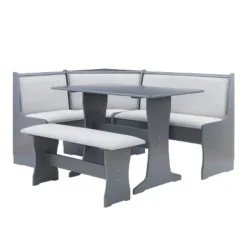 Penrose Storage Nook Dining Set - Linon 41 Penrose Storage Nook Dining Set - Linon -HOMES: Inside + Out Store GUEST f2ec0aed 04dc 4740 a107 8638fff59bbb
