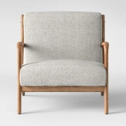 Esters Wood Armchair - Threshold™ 23 Esters Wood Armchair - Threshold™ -HOMES: Inside + Out Store GUEST f4ccc113 3e80 4218 8195 ca1758acd611