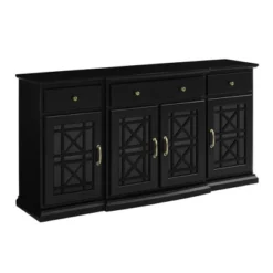 Selma Transitional 3 Tiered Ornate Fretwork Door Sideboard - Saracina Home -HOMES: Inside + Out Store GUEST f6423bcf f2e1 43df 8611 c33e28fdaaab