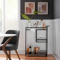 42" Emmond Mid-Century Modern Round Dining Table Natural/White - Threshold™ -HOMES: Inside + Out Store GUEST f66c8685 92f0 4435 9e3f 60448db518a9