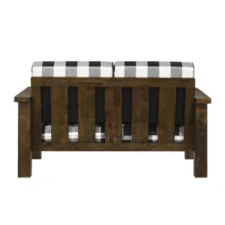 Jovie Gingham Rustic Loveseat - HOMES: Inside + Out 11 Jovie Gingham Rustic Loveseat - HOMES: Inside + Out -HOMES: Inside + Out Store GUEST f773bcaf 574a 4e27 96b6 3bc9f78da4e4
