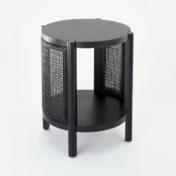 Portola Hills Woven Accent Table - Threshold™ Designed With Studio McGee -HOMES: Inside + Out Store GUEST f87c2a8b df1d 4f1b b461 964c7eeb57ee
