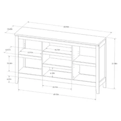 32" Carson Horizontal Bookcase With Adjustable Shelves - Threshold -HOMES: Inside + Out Store GUEST f881ab9a 25cd 41d7 9c39 58602d8adf48