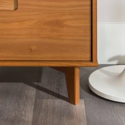 Mid-Century Modern Groove Wood 6 Drawer Dresser - Saracina Home -HOMES: Inside + Out Store GUEST f912aa86 b894 4cef beef 9d751404aa65