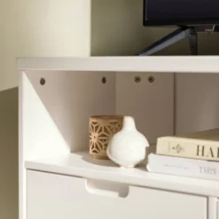 Cara Mid-Century Modern 3 Drawer Corner TV Stand For TVs Up To 58" - Saracina Home 27 Cara Mid-Century Modern 3 Drawer Corner TV Stand For TVs Up To 58" - Saracina Home -HOMES: Inside + Out Store GUEST fb957360 40de 4089 a8ee 5e1e6d667985