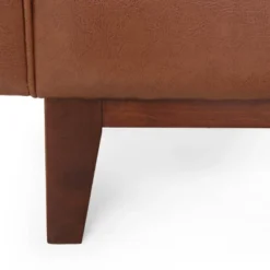 Ovando Contemporary Upholstered 3 Seater Sofa - Christopher Knight Home -HOMES: Inside + Out Store GUEST fe037239 c38f 400d 9018 0f1d91c11a62