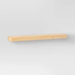 36" Floating Wood Shelf - Threshold™ 11 36" Floating Wood Shelf - Threshold™ -HOMES: Inside + Out Store GUEST fe3f9b50 e1a8 4e1a 9374 febafcfad61a