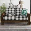 Jovie Gingham Rustic Loveseat - HOMES: Inside + Out -HOMES: Inside + Out Store GUEST fead4da2 15b5 433c 93d7 058e1d0967b2