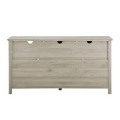 58" Diagonal Grooved Door Sideboard With Open Storage - Saracina Home -HOMES: Inside + Out Store GUEST ffb016b8 9a96 40c1 991e 2945411e2bae